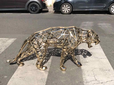 Panthère géométrique